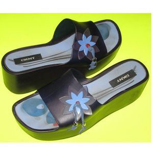 Size 10 DKNY Platform Wedge Sandals